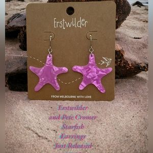New Starfish Earrings by Erstwilder and Pete Cromer